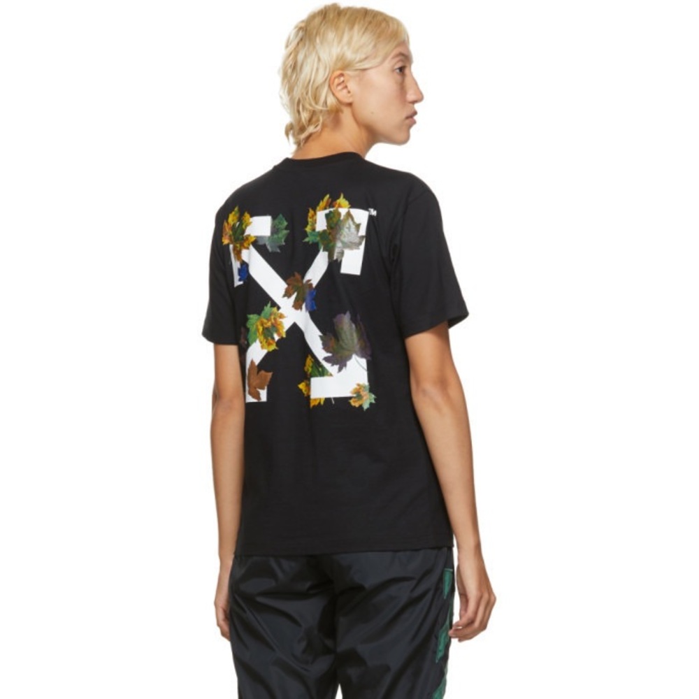Off-White Leaves Arrow S/S T-Shirt SIZE XS